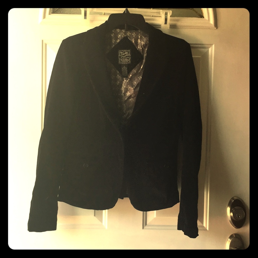 Black blazer by Lucky Brand